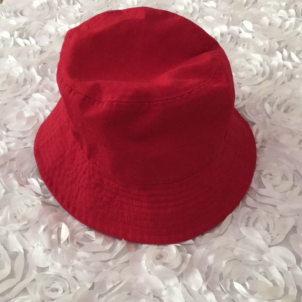 Red Bucket Hat